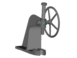 Mandrel Press with Flywheel
